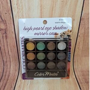Colormates High Pearl Eye Shadow Pallette with Mirror Case 12 Shades
